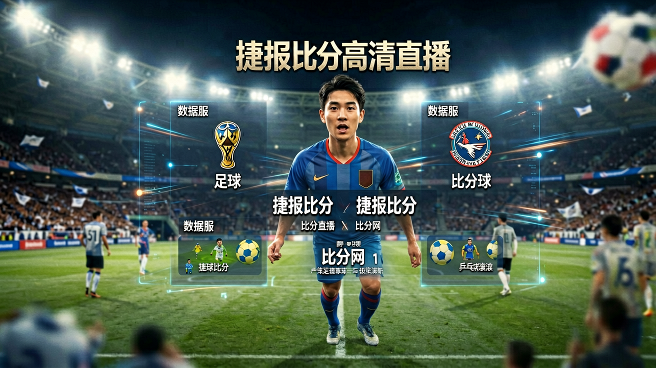 捷报比分高清直播界面展示实时比分、赛程和比赛追踪